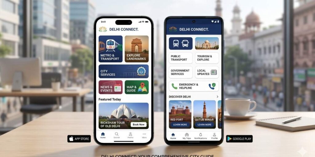 App development Delhi platform comparison native Android iOS React Native Flutter cost and timeline