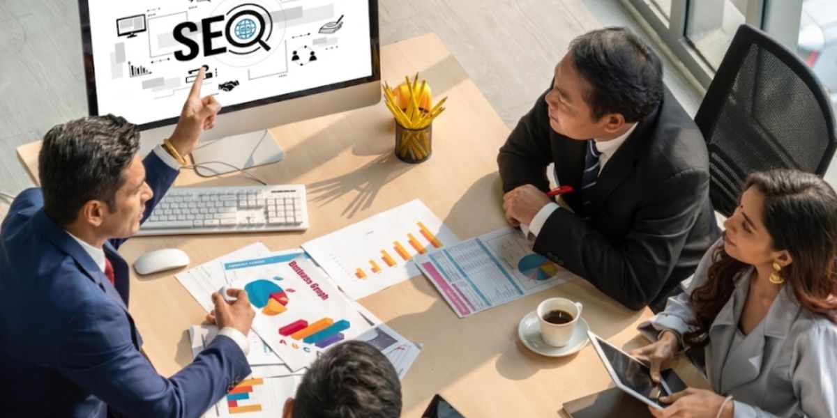 SEO consultant India — One Digital Land SEO specialist reviewing rankings and organic traffic for an Indian business