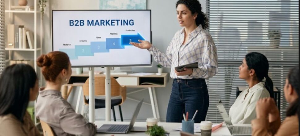 B2B digital marketing agency India — One Digital Land building LinkedIn SEO pipeline for B2B brands