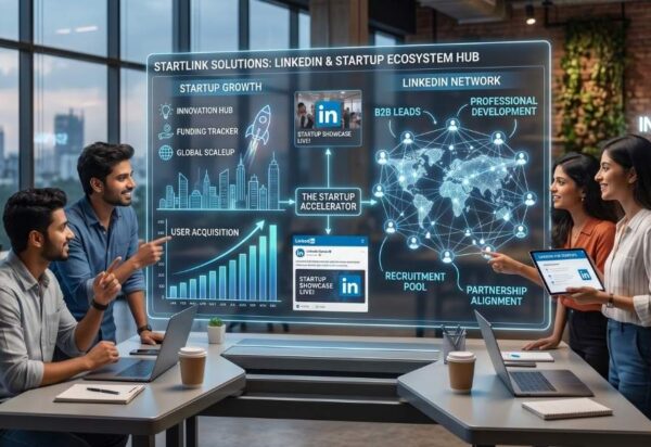 LinkedIn lead generation for startups India startup founder building B2B pipeline through personalised LinkedIn outreach
