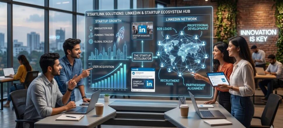 LinkedIn Lead Generation for Startups India 2026 | One Digital Land LinkedIn lead generation for startups India startup founder building B2B pipeline through personalised LinkedIn outreach