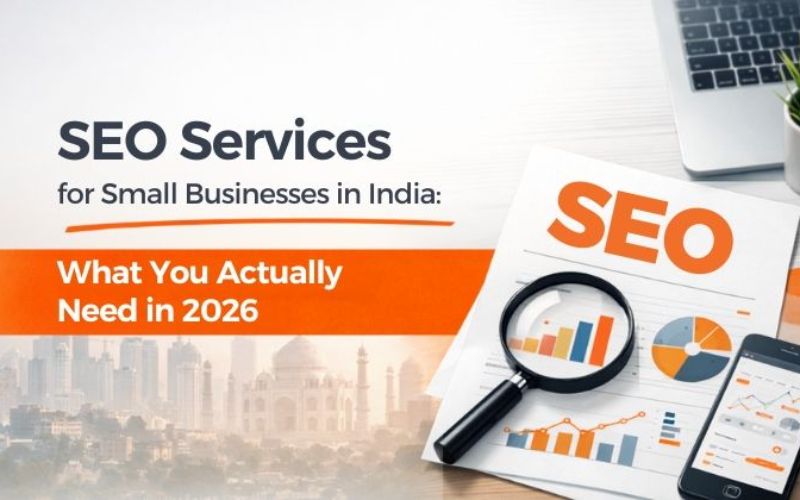seo for small companies india for service page