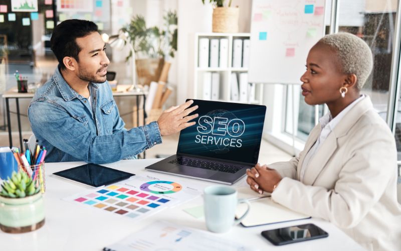 large scale seo india for service page