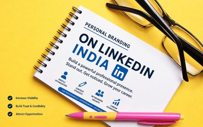 linkedin brand building india for service page