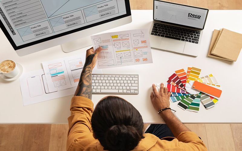 ui design agency india for service page